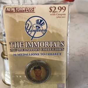 Roger Mathis medallion the immortals 2005